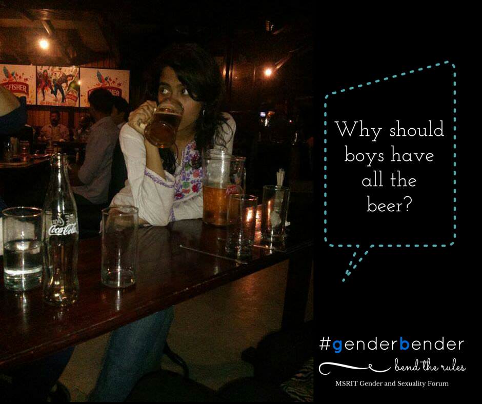 "I am a woman, and I love my beer! Why should men have all the beer?" - Samyuktha Iyer