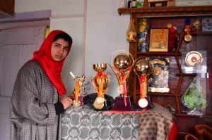 Iqra Rasool With Her Trophies