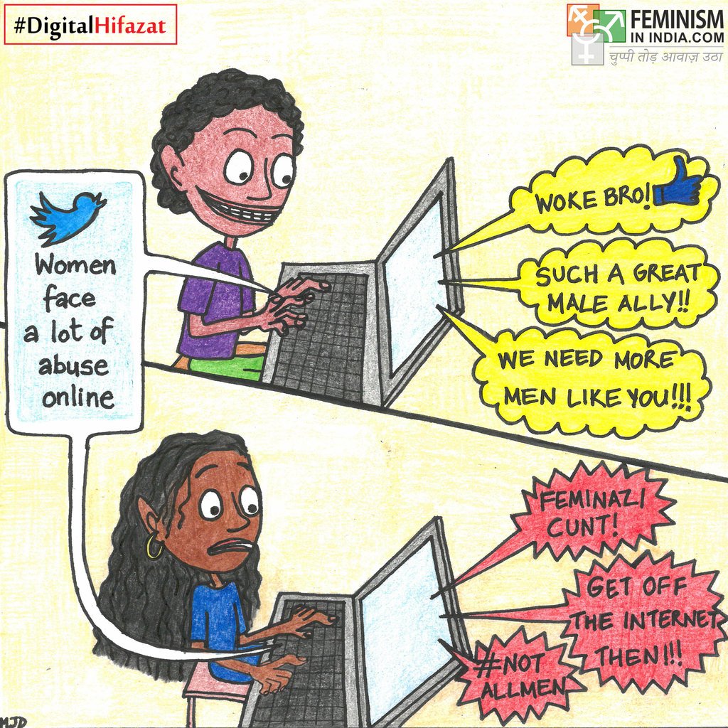 What happens when men and women post about the EXACT same thing? #DigitalHifazat