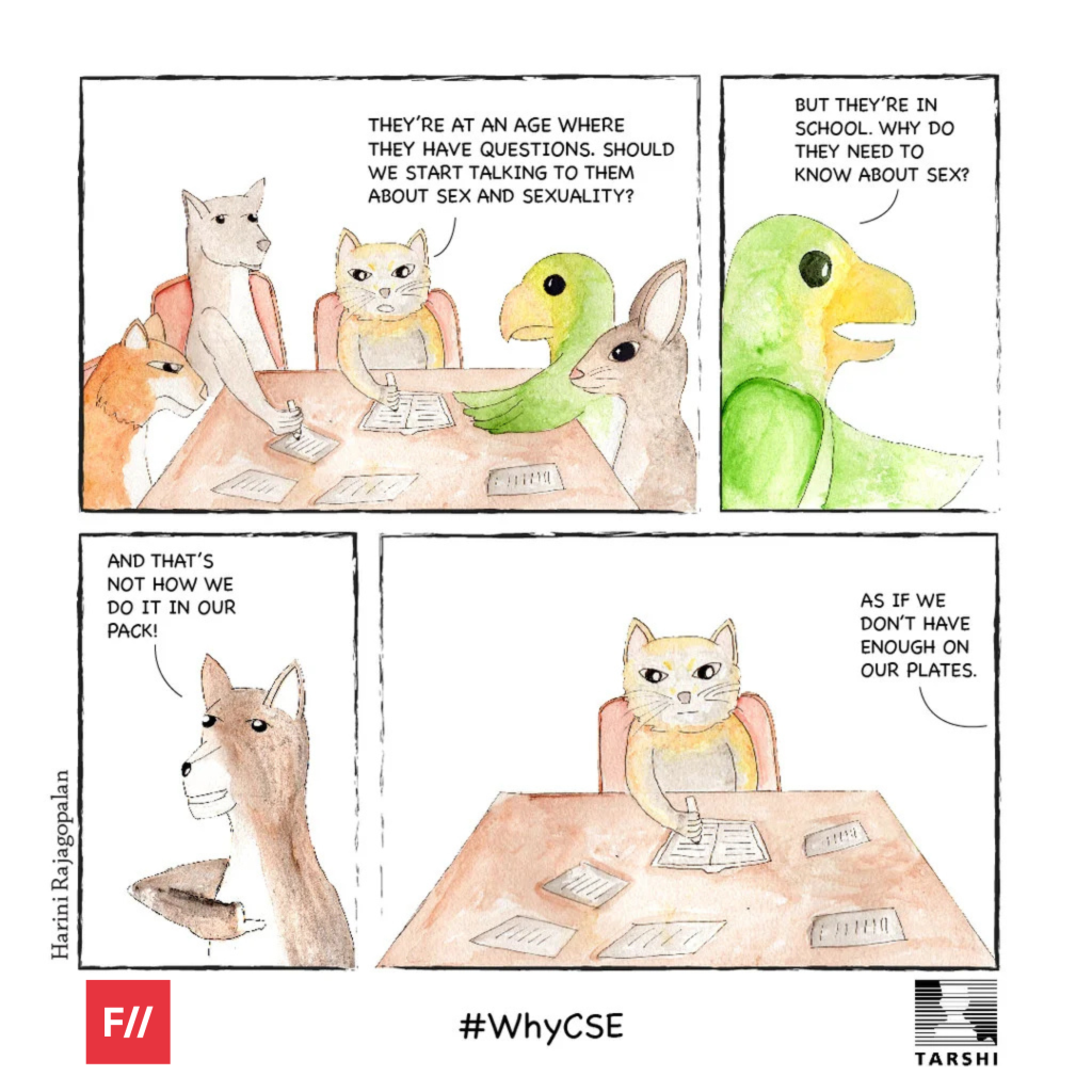 Comic: Comprehensive Sexuality Education In Schools | #WhyCSE