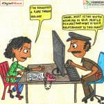 Comic: When Women Report Online Violence | #DigitalHifazat