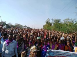 Rural Women In Karnataka March To Bengaluru Calling For Alcohol Prohibition