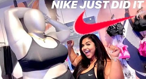 Curvy hotsell mannequin nike