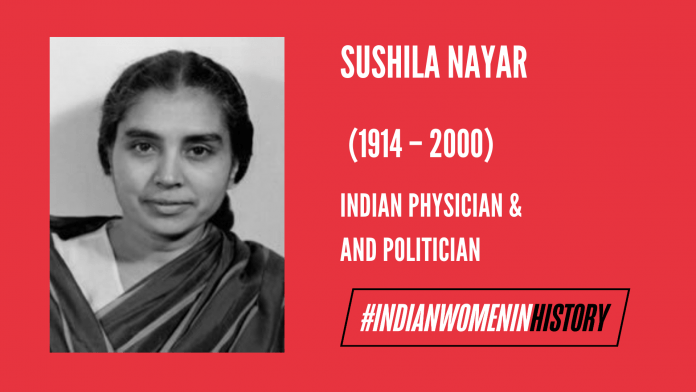 Sushila Nayar: The Public Health Hero We All Should Know About | # ...