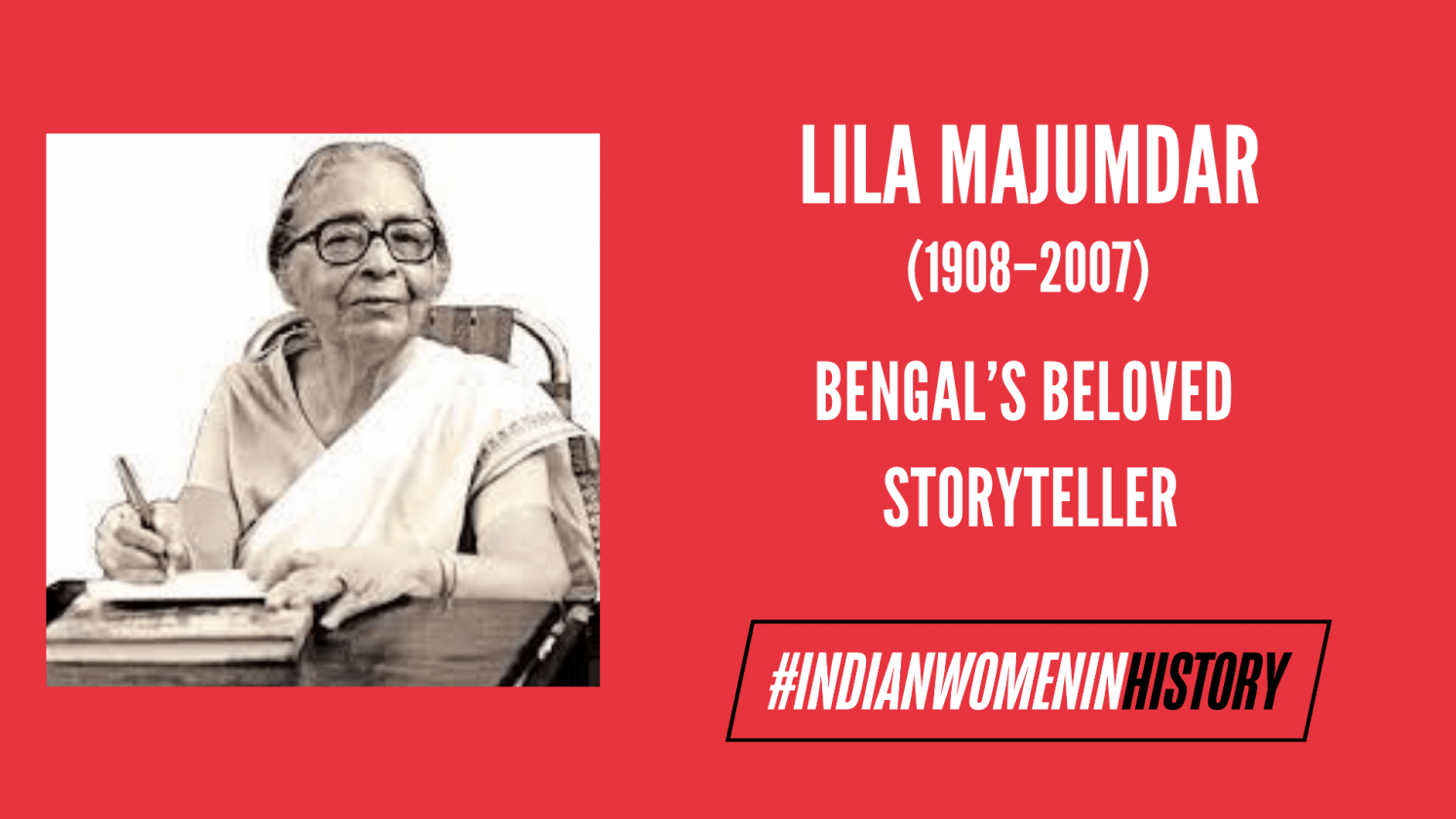 Lila Majumdar: Bengal’s Beloved Storyteller | #IndianWomenInHistory