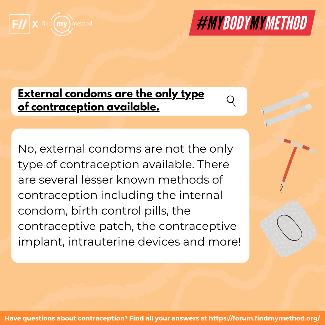 In Posters: Contraception Myths Busted! | #MyBodyMyMethod