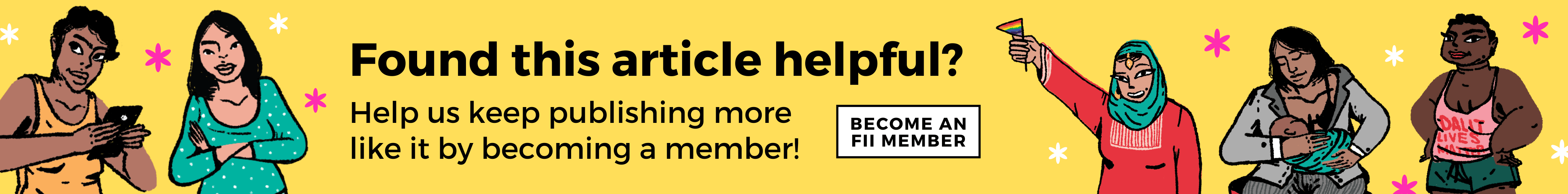 Become a member of the FII