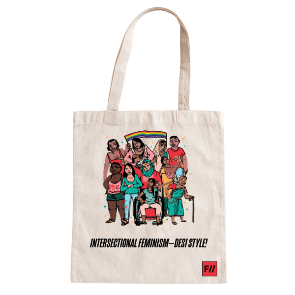 Intersectional Feminism—Desi Style! Tote Bag