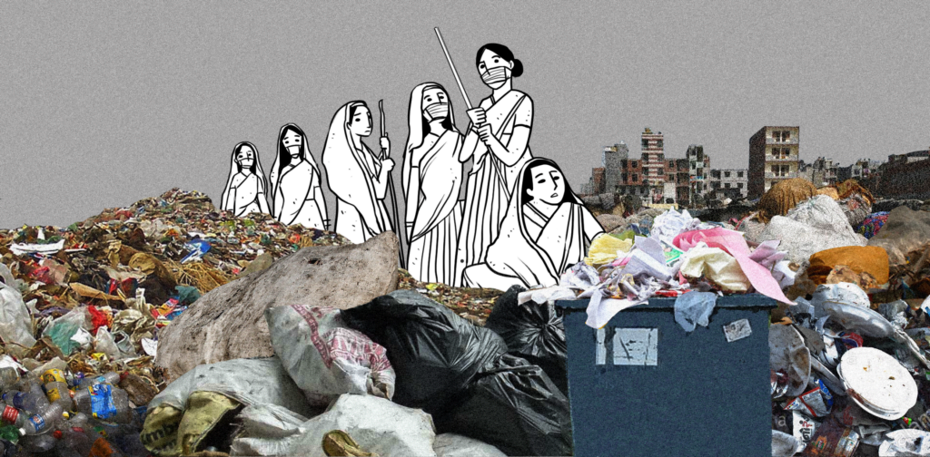 waste pickers: Why menstrual waste is proving to be a 'big bloody mess' in  India - The Economic Times