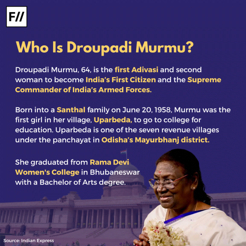 Poster Series: Who Is Droupadi Murmu - India’s First Tribal President ...