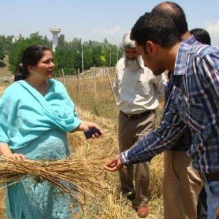 Dr Raihana Kanth with her expertise in the field of paddy cultivation is bringing about real change in how agriculture is practised in the Valley.