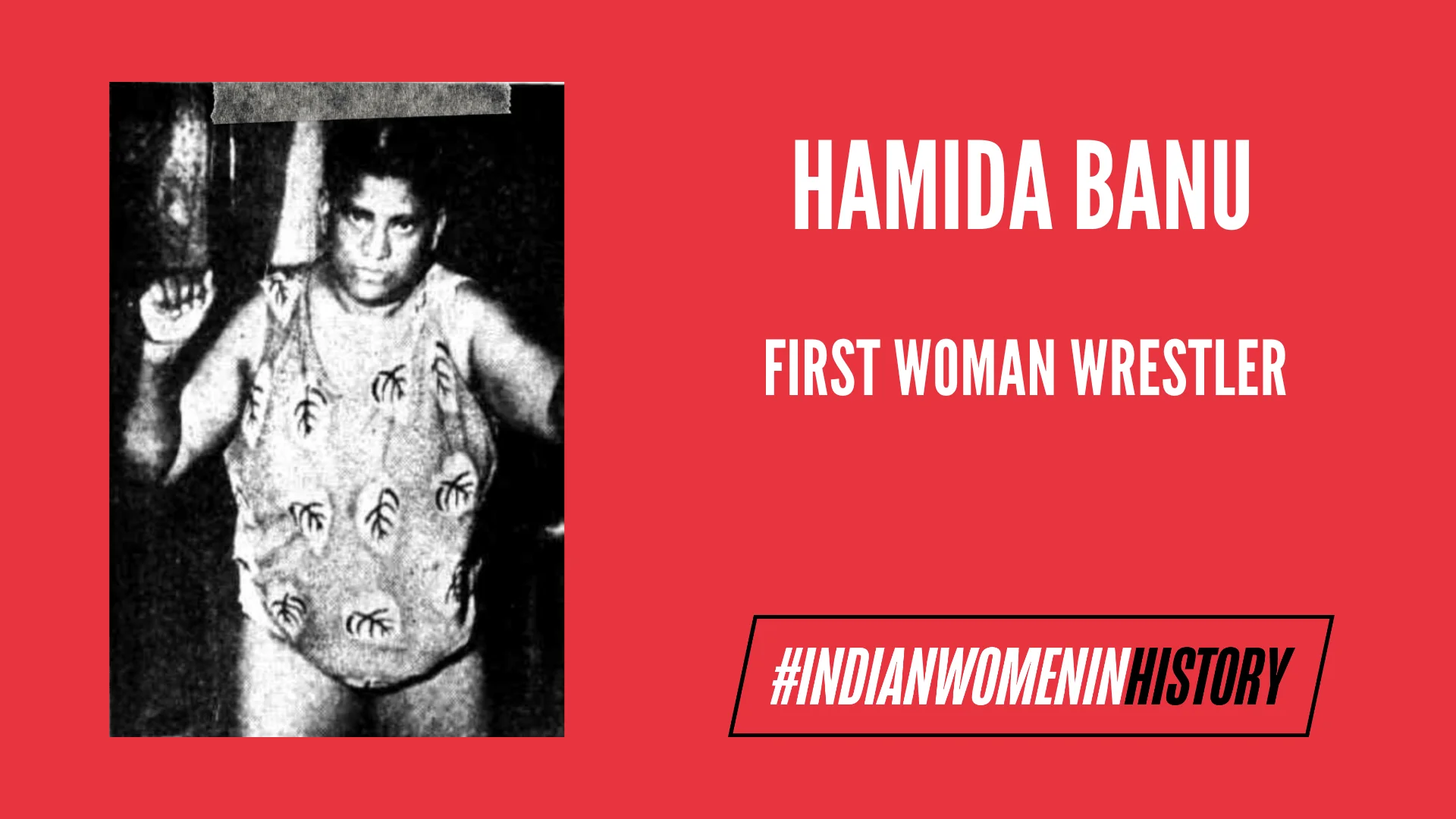 Hamida Banu: The First Woman Wrestler | #IndianWomenInHistory | Feminism in  India