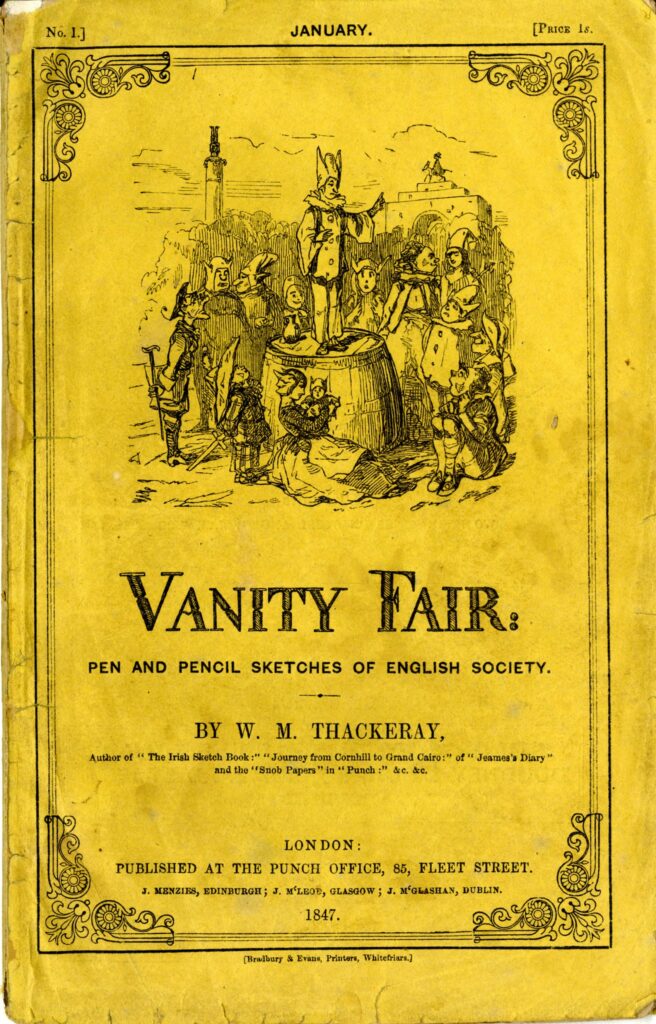 Classic and feminist novel Vanity Fair 