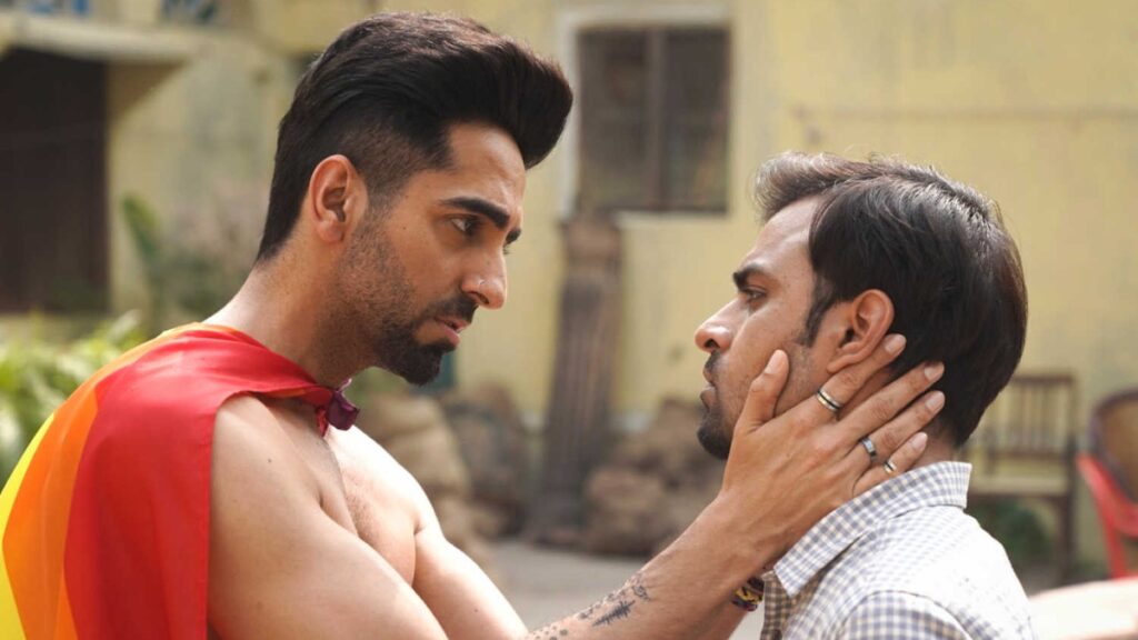 Queer couple in  Shubh Mangal Zyada Saavdhan 