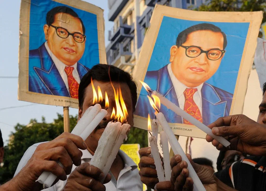 Bahujan and Dalits celebrating Ambedkar Jayanti 