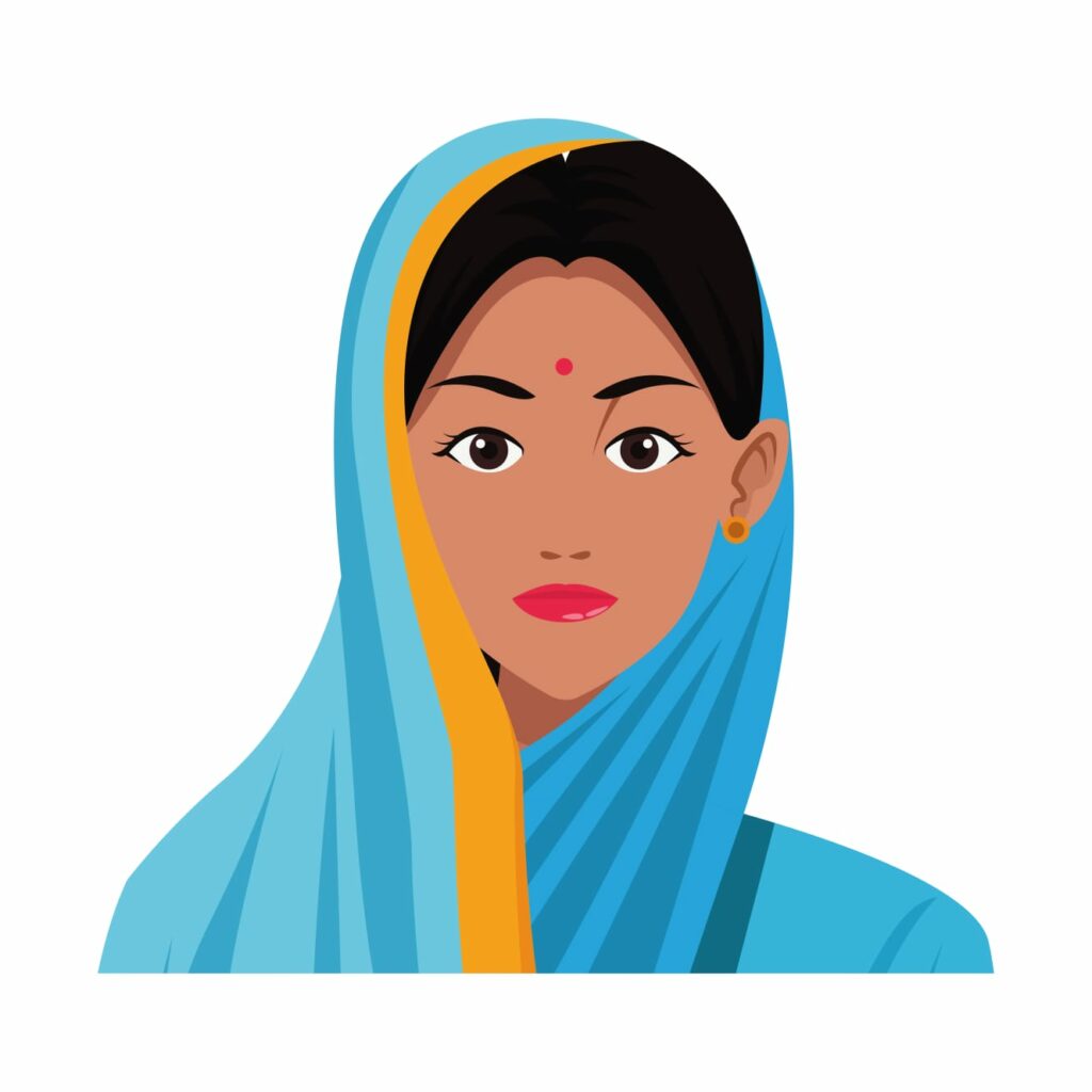 Image of an Indian woman