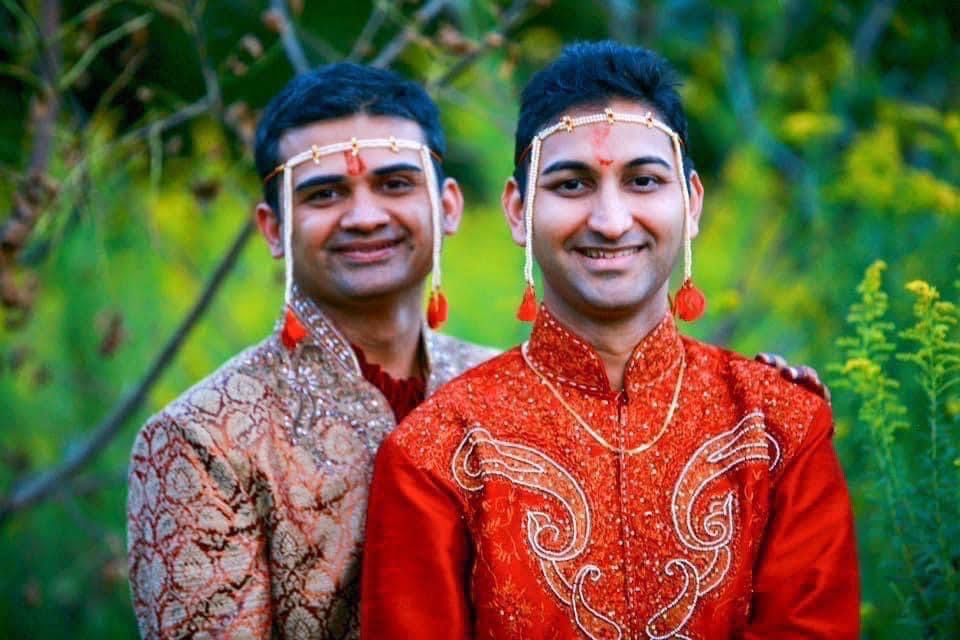 Sameer Samudra and his partner fight for marriage equality. 