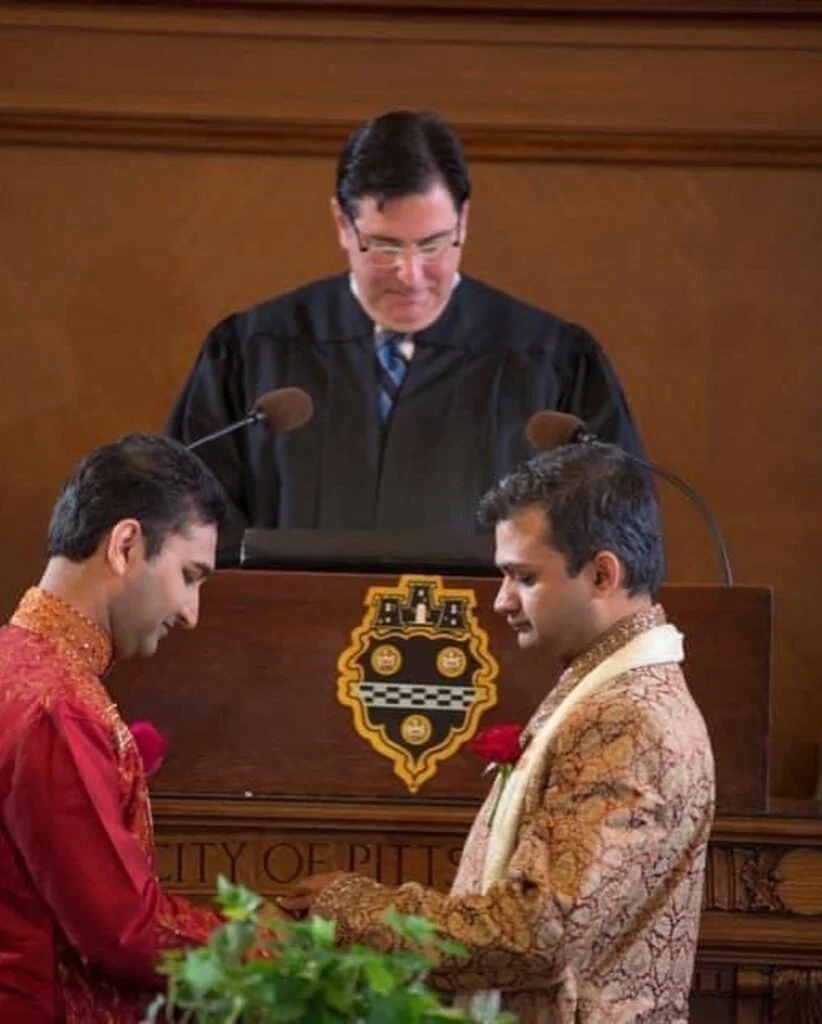 Sameer Samudra and his partner fight for marriage equality.