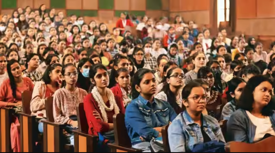 Delhi University's college students 