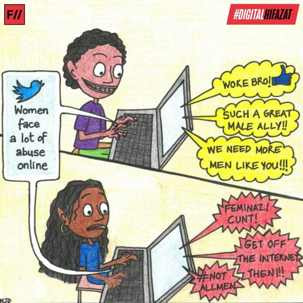 Dangers of advanced technology, trolling of women