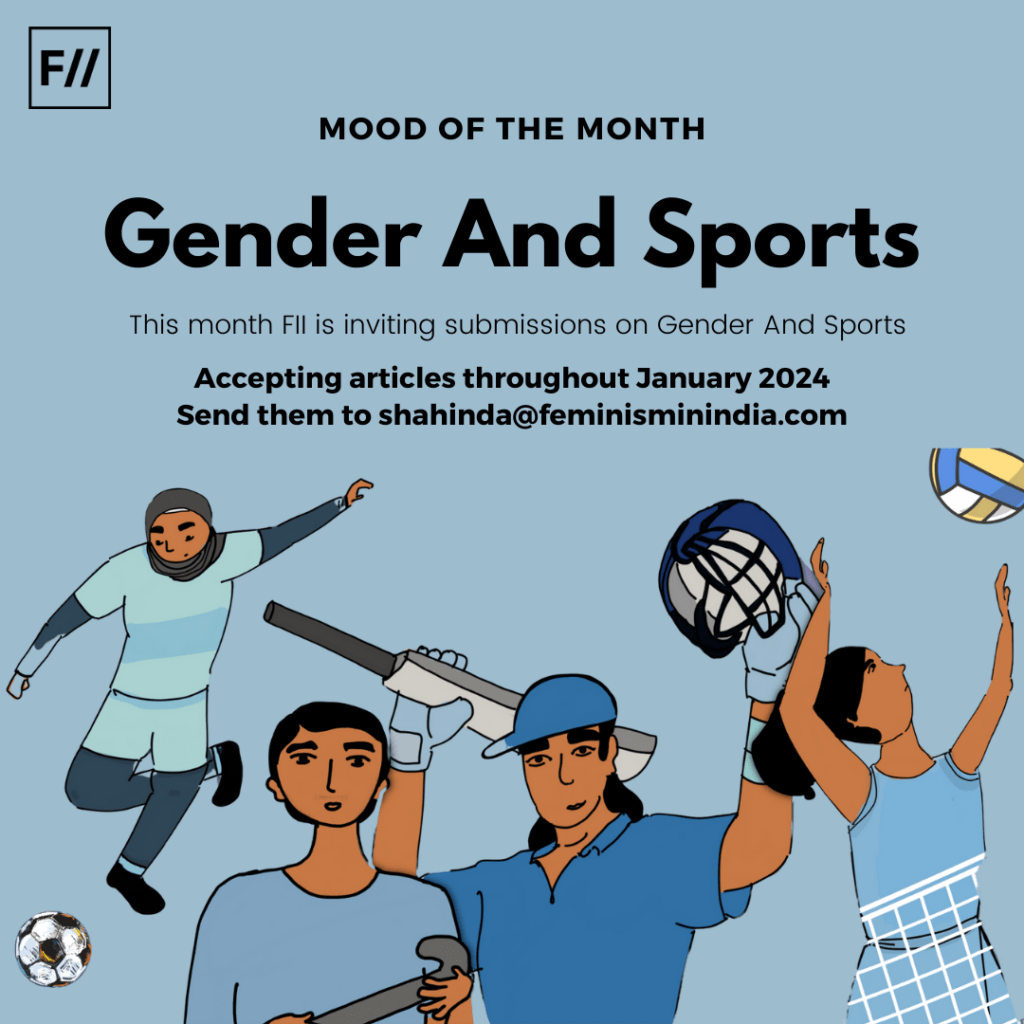 Gender and sports poster 
