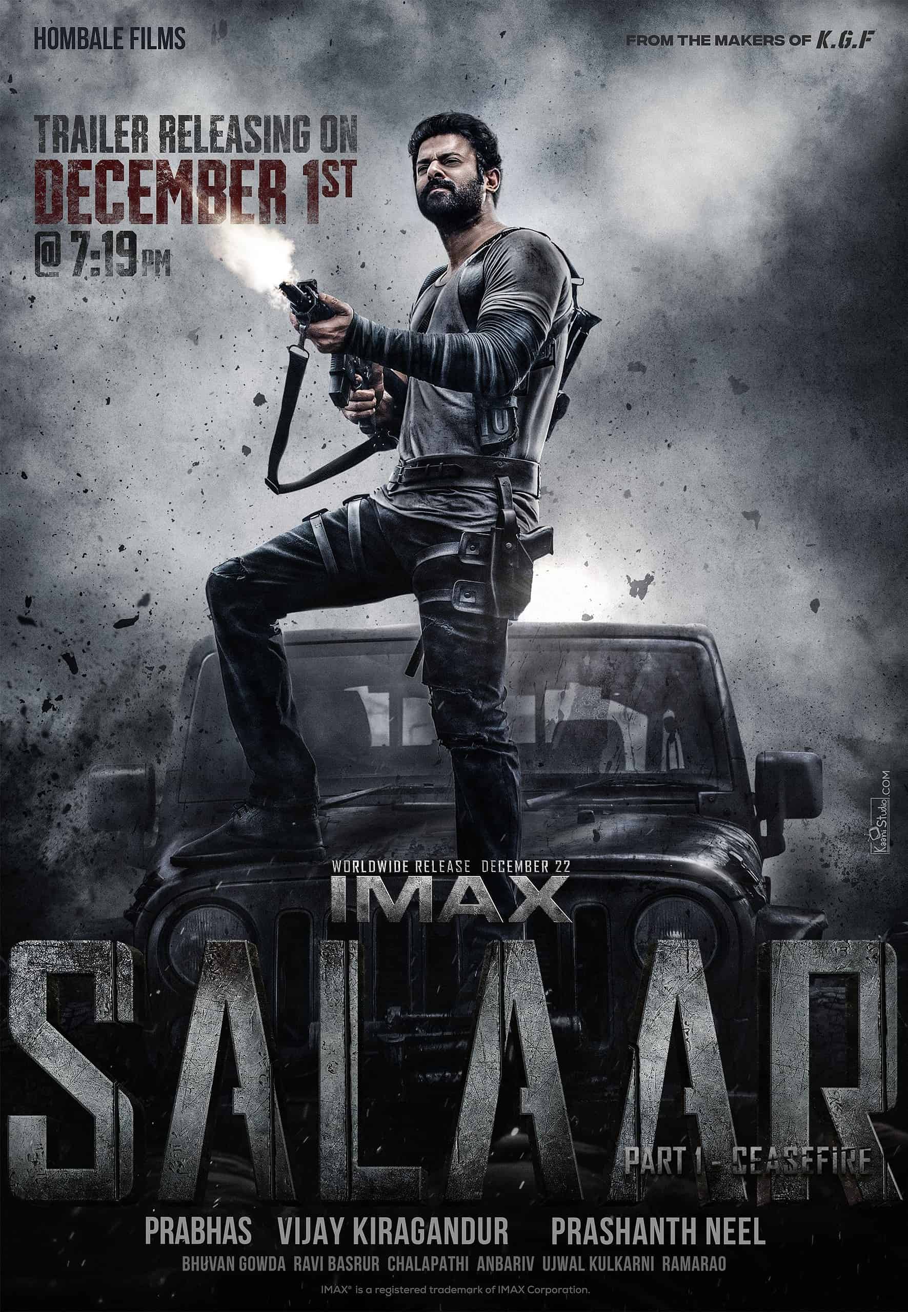 Salaar poster