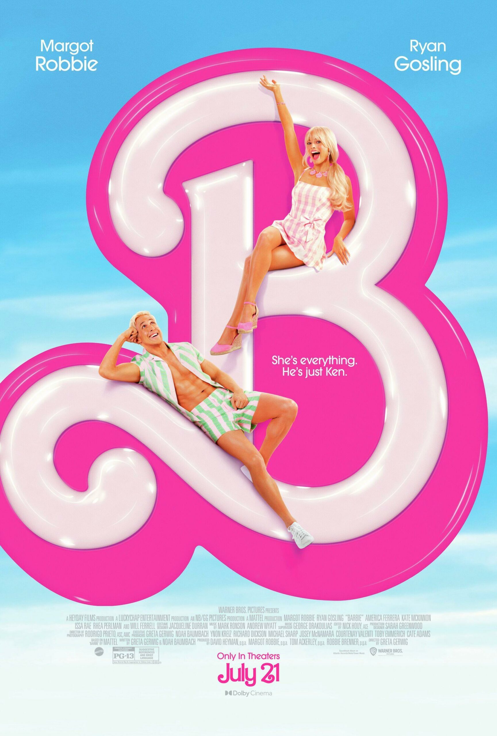 Barbie movie poster 