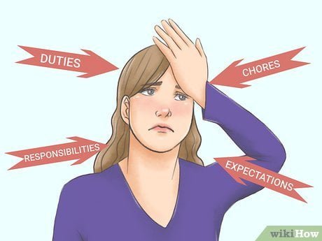 Representative image of stressed out woman