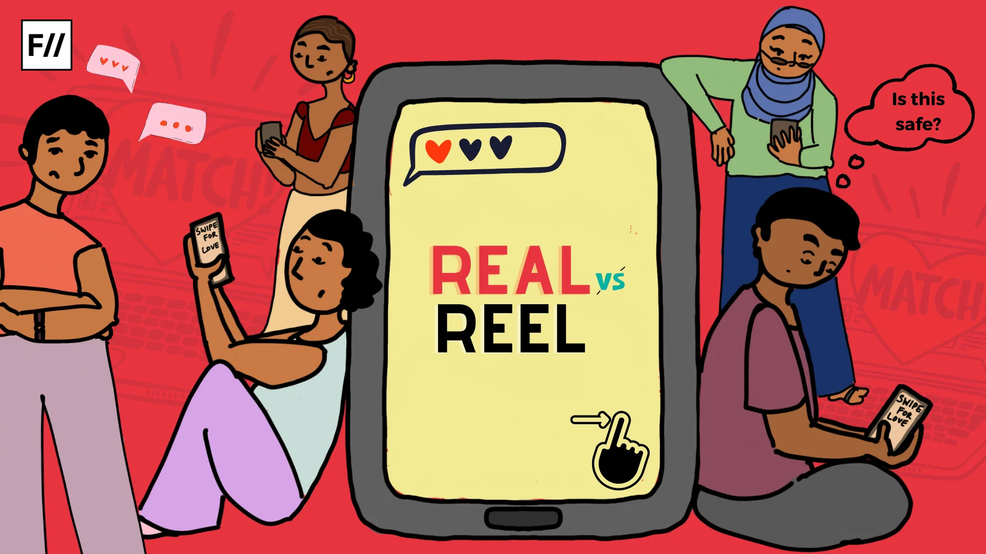REAL LOVE, REEL LOVE, Reel vs real