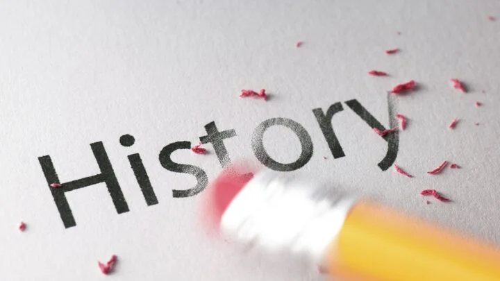 erasure of history