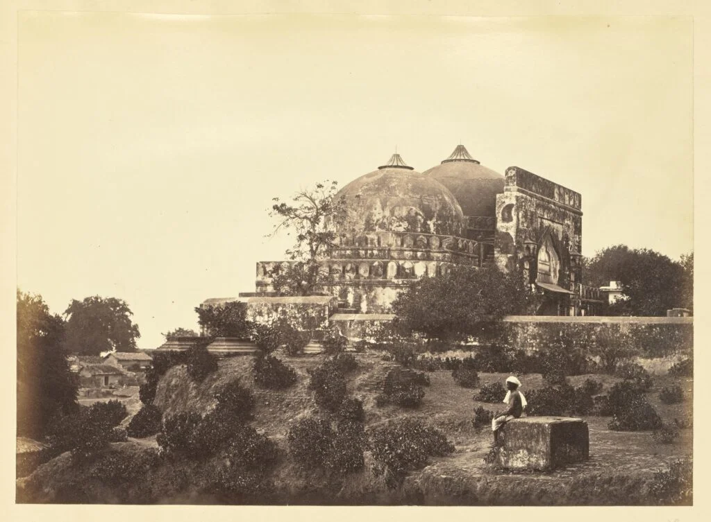 historic Babri masjid