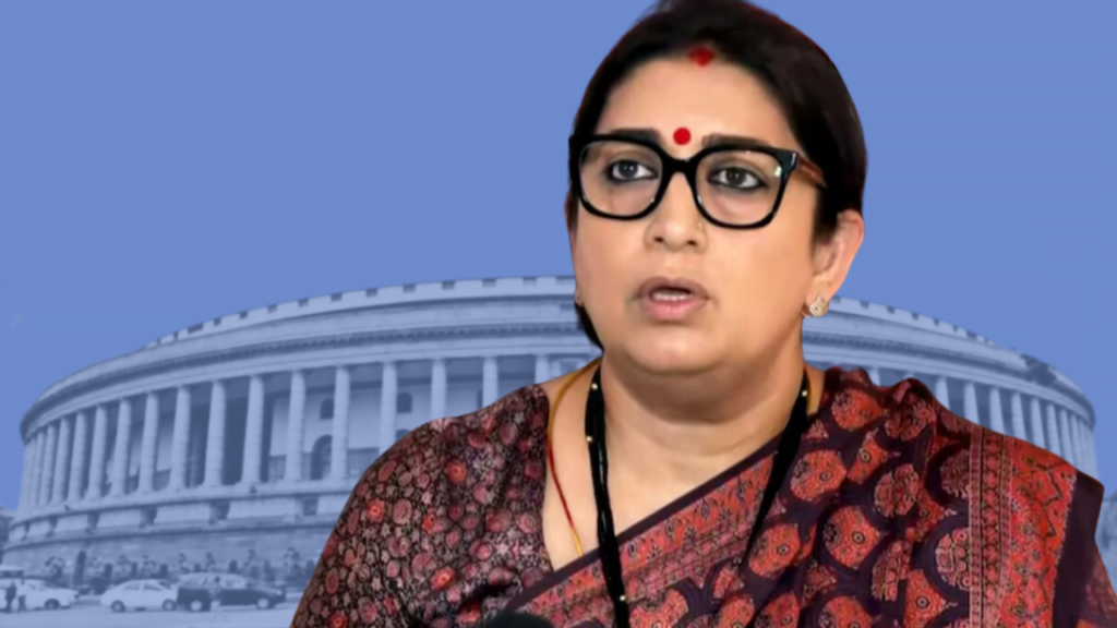 Know Your Candidate Smriti Iranis Lights Camera And Inaction