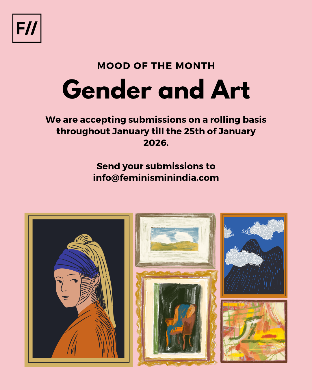 Gender And Art: Mood Of The Month January 2026