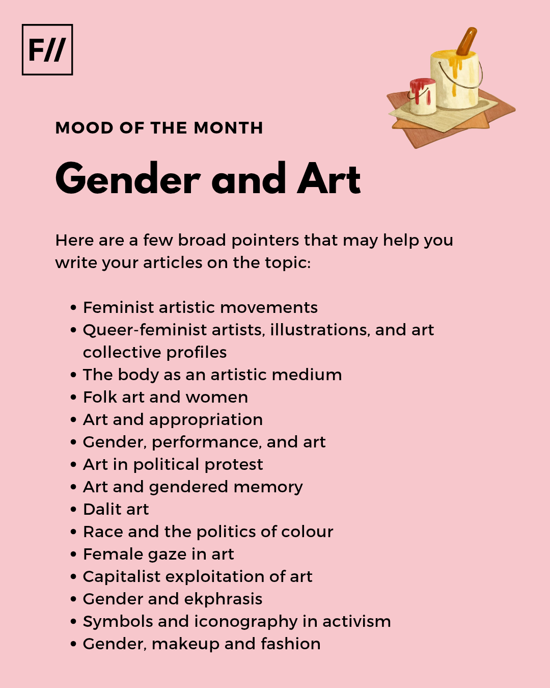 Gender And Art: Mood Of The Month January 2026